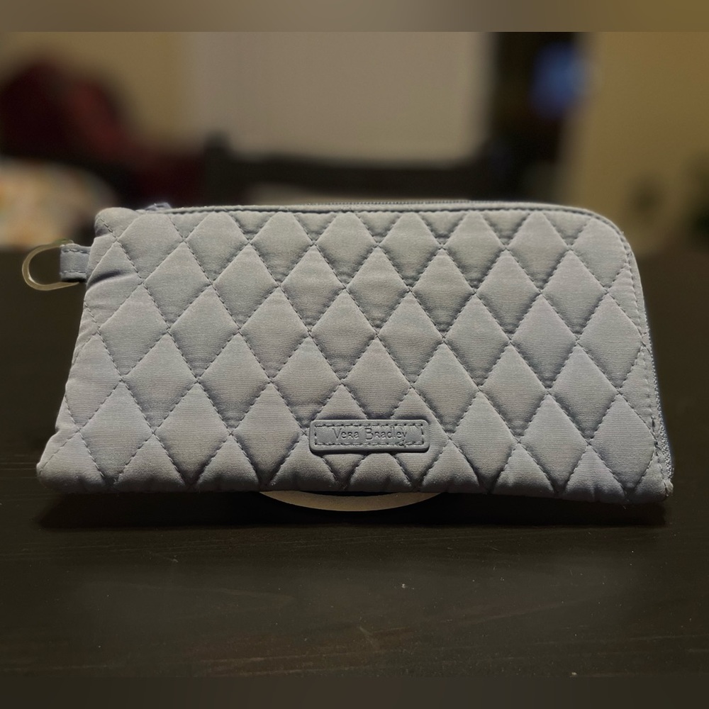 Vera Bradley Light Blue Wristlet
